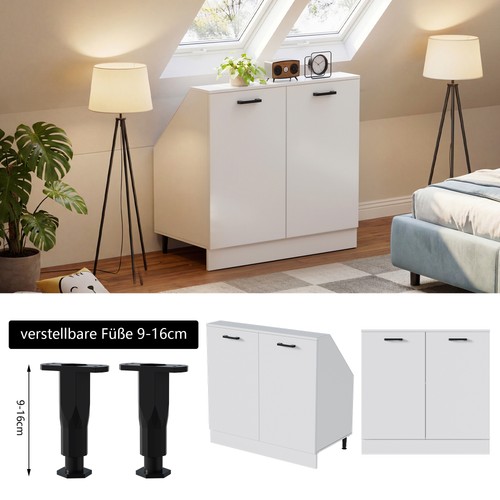 Dachschrägenschrank mit - , 2