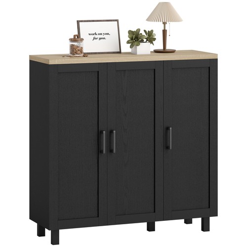 Homcom sideboard buffetschrank - sideboard,