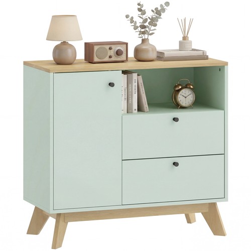 Homcom sideboard cm - homcom, sideboard,