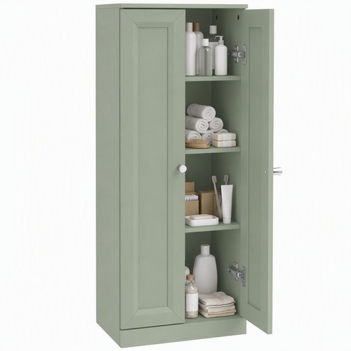 Homcom schmaler badschrank - schmaler,