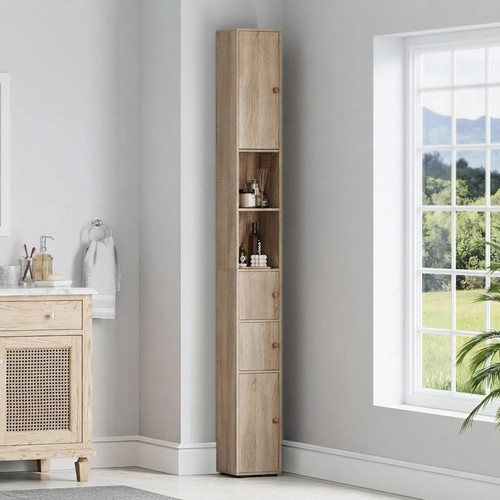 Badhochschrank ahorn - badhochschrank,